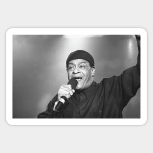 Al Jarreau BW Photograph Sticker